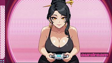 Anime Pixel Gamer Girl Fucked Hard On Her Glowing Neon Bed (ai-generated)
