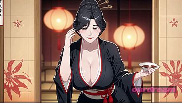 Anime Ukiyoe Beauty Fucked In An Old Edo Tatami Chamber (ai-generated)